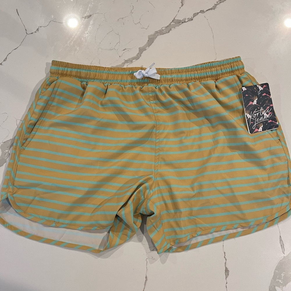 4 for $20 - Kortni Jeane Retro Shorties Swim Suit